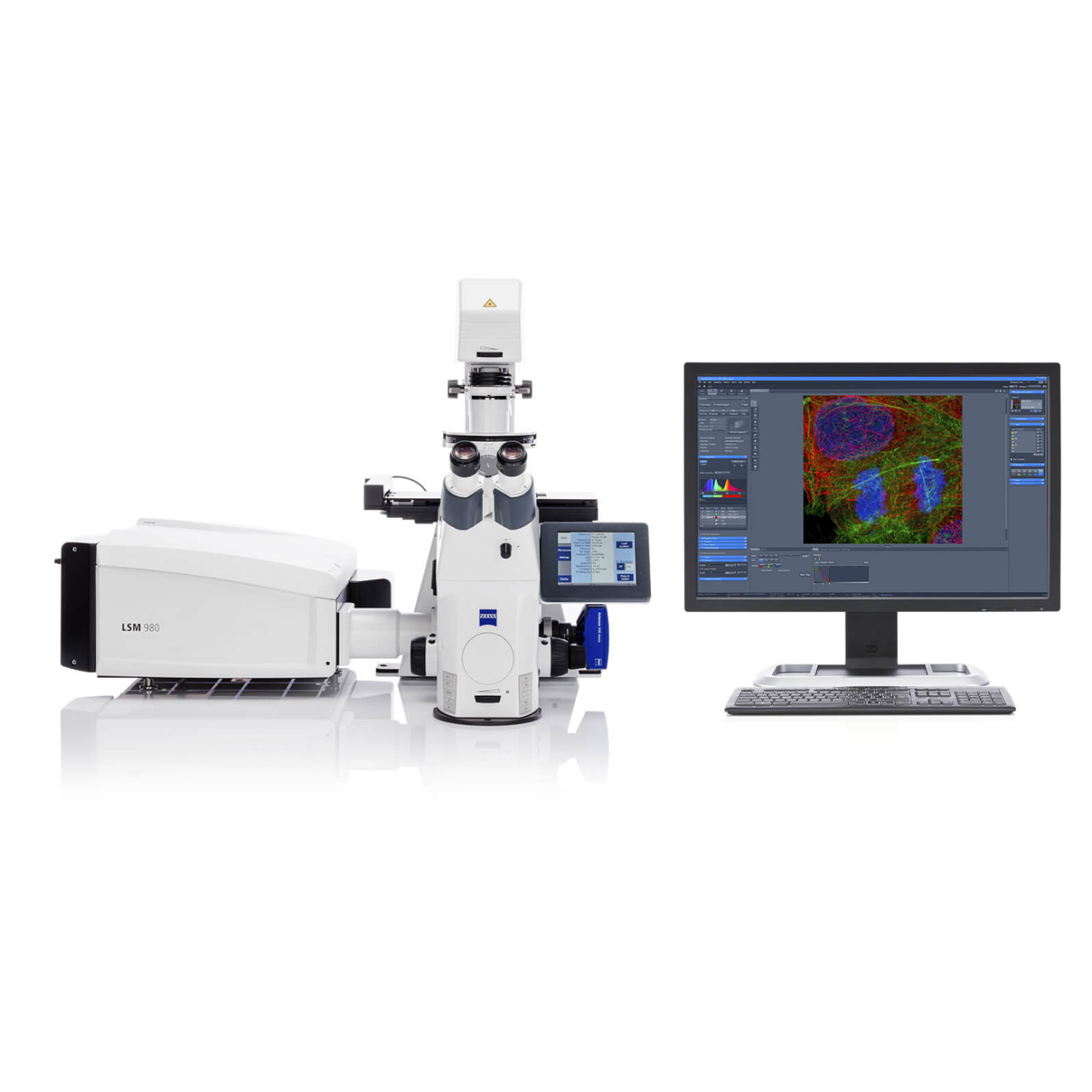 Лазерный сканирующий микроскоп ZEISS LSM 980 с системой Airyscan 2