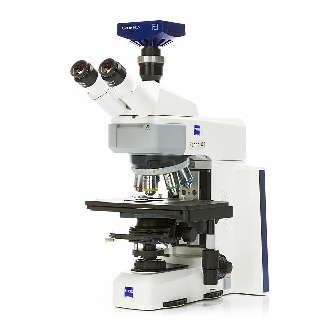 Прямой микроскоп ZEISS Axio Scope.A1 для биологии